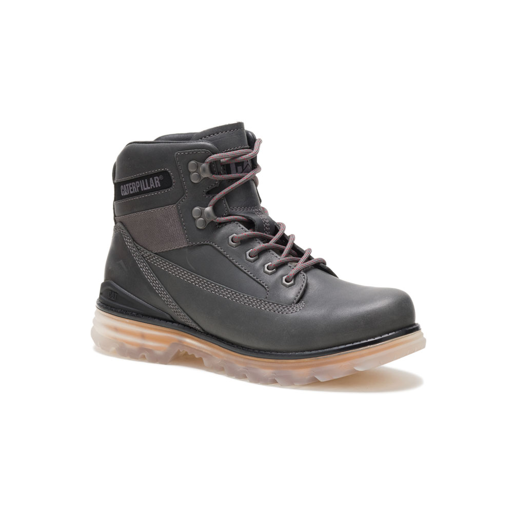 Caterpillar Men's Baseplate Ankle Boots Dark Grey CAT-19287